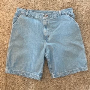 Vintage Light Wash Faded Glory Jean Shorts